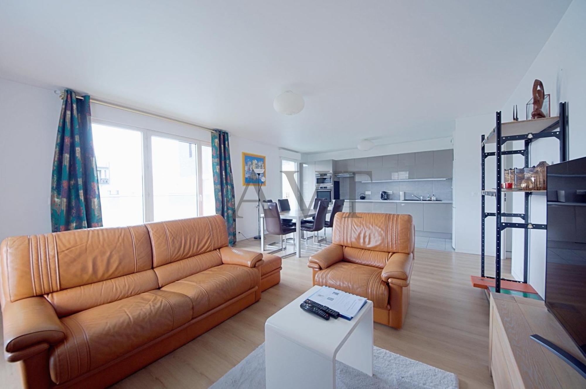 Appartement 87 M2 - 3 Chambres - 6 Personnes - Proche Paris - Parking Gratuit Asnières Eksteriør billede