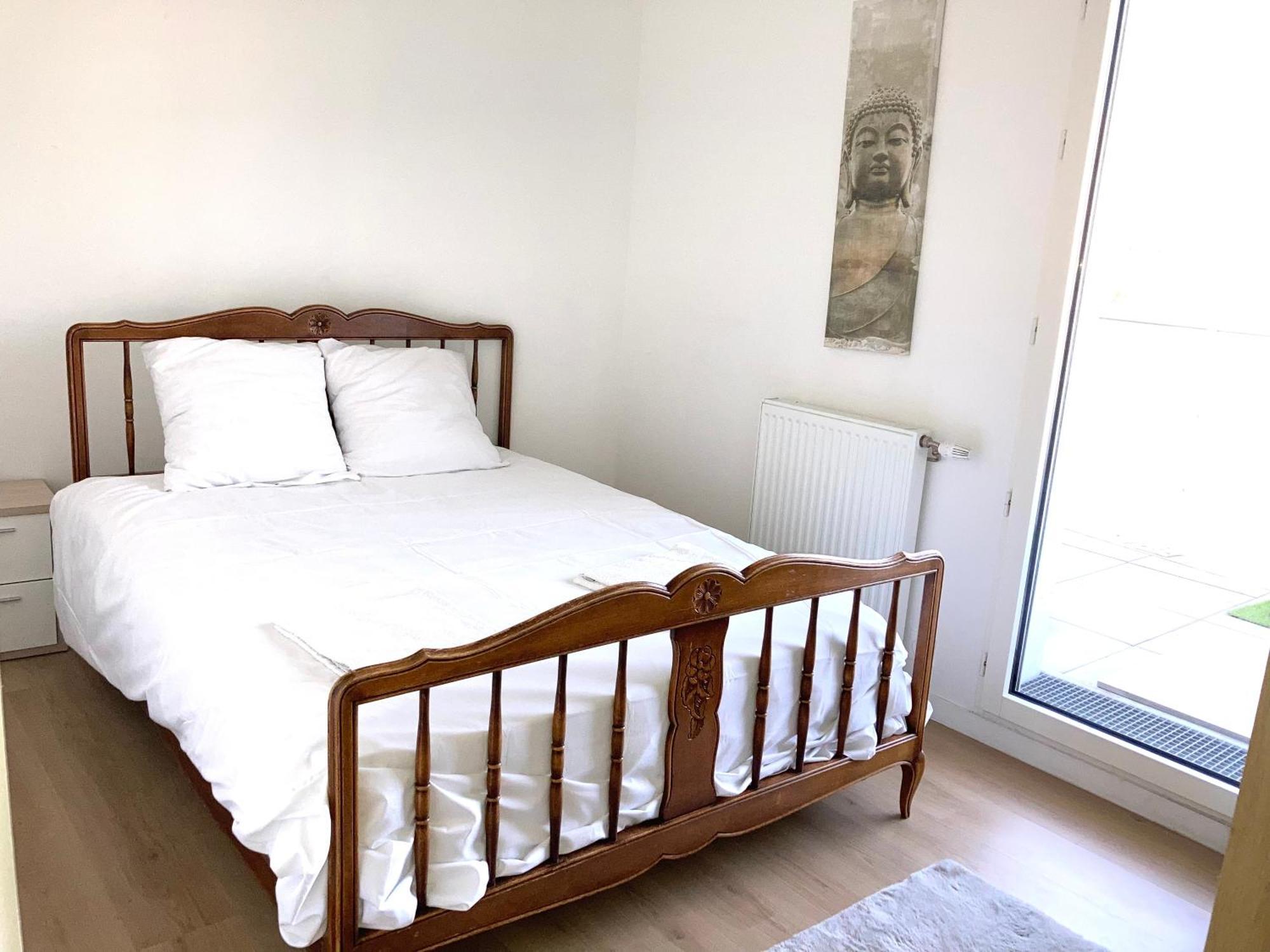Appartement 87 M2 - 3 Chambres - 6 Personnes - Proche Paris - Parking Gratuit Asnières Eksteriør billede