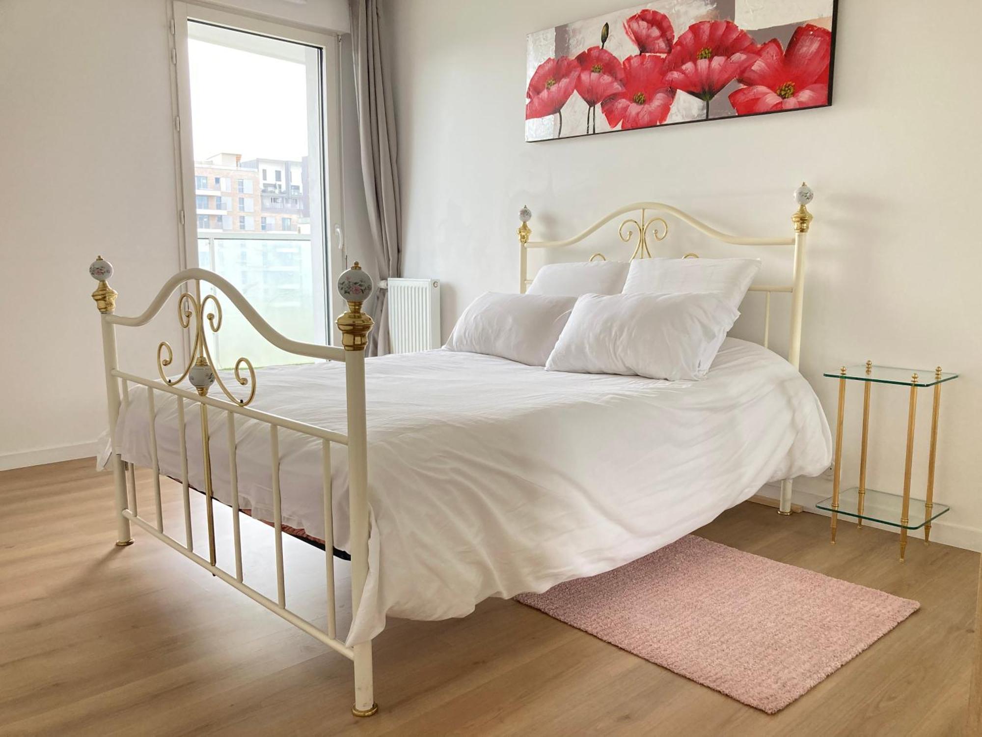 Appartement 87 M2 - 3 Chambres - 6 Personnes - Proche Paris - Parking Gratuit Asnières Eksteriør billede